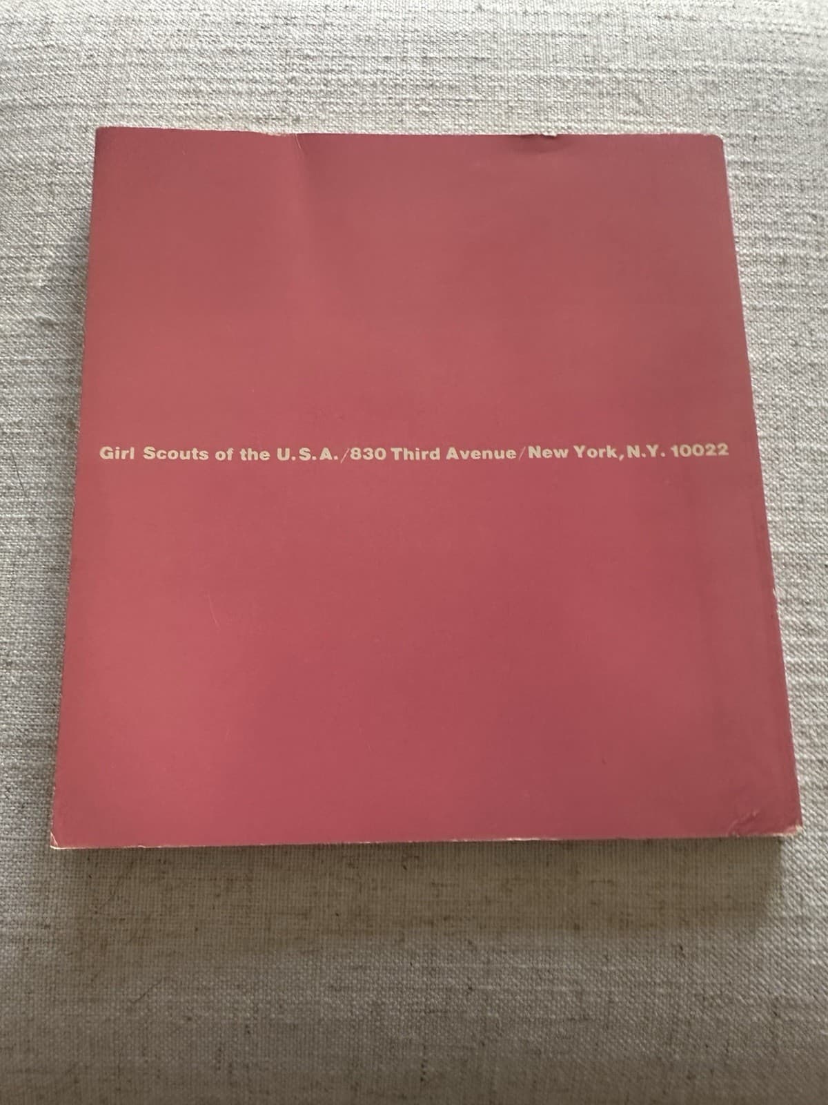 Games For Girl Scouts Book Second Edition 1969 2