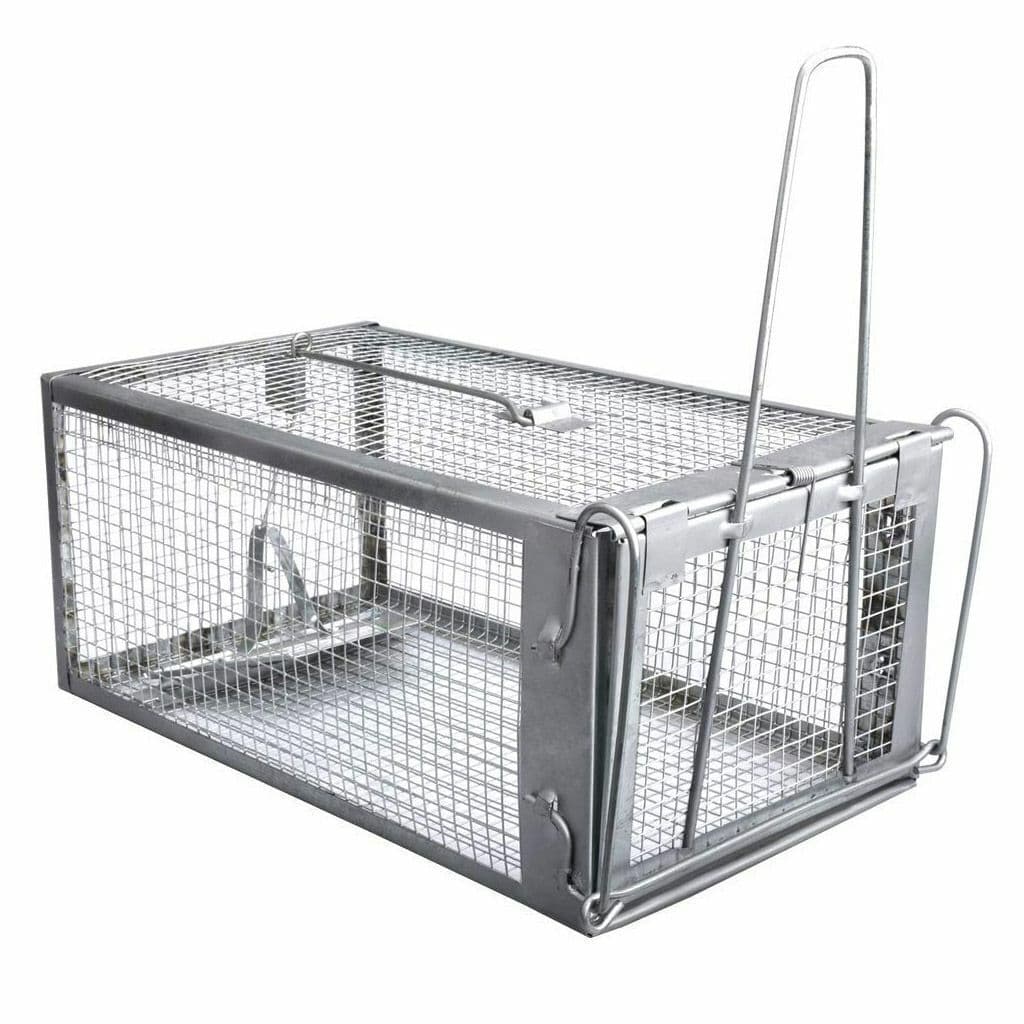 Large Live Humane Cage Trap for Squirrel Chipmunk Rat Mice Rodent Animal Catcher 4