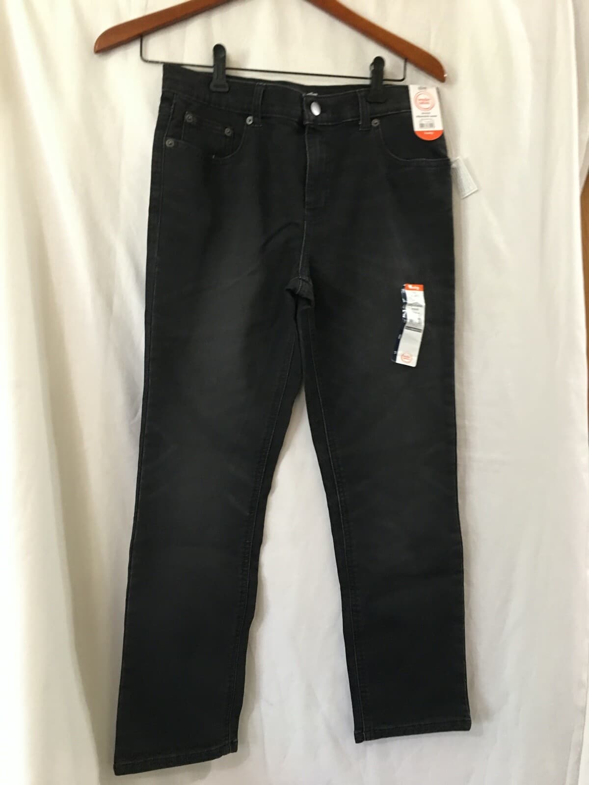New Wonder Nation Boys slim Knit Black JeansStretch Adjustable Waist U pick 3
