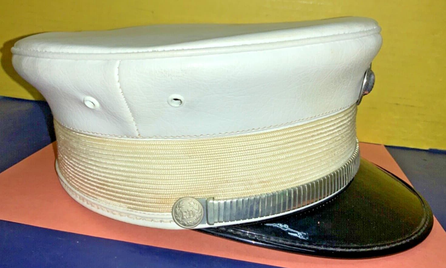 VTG Fire Department Firefighter Captain Parade Hat Size 7 1/8 5