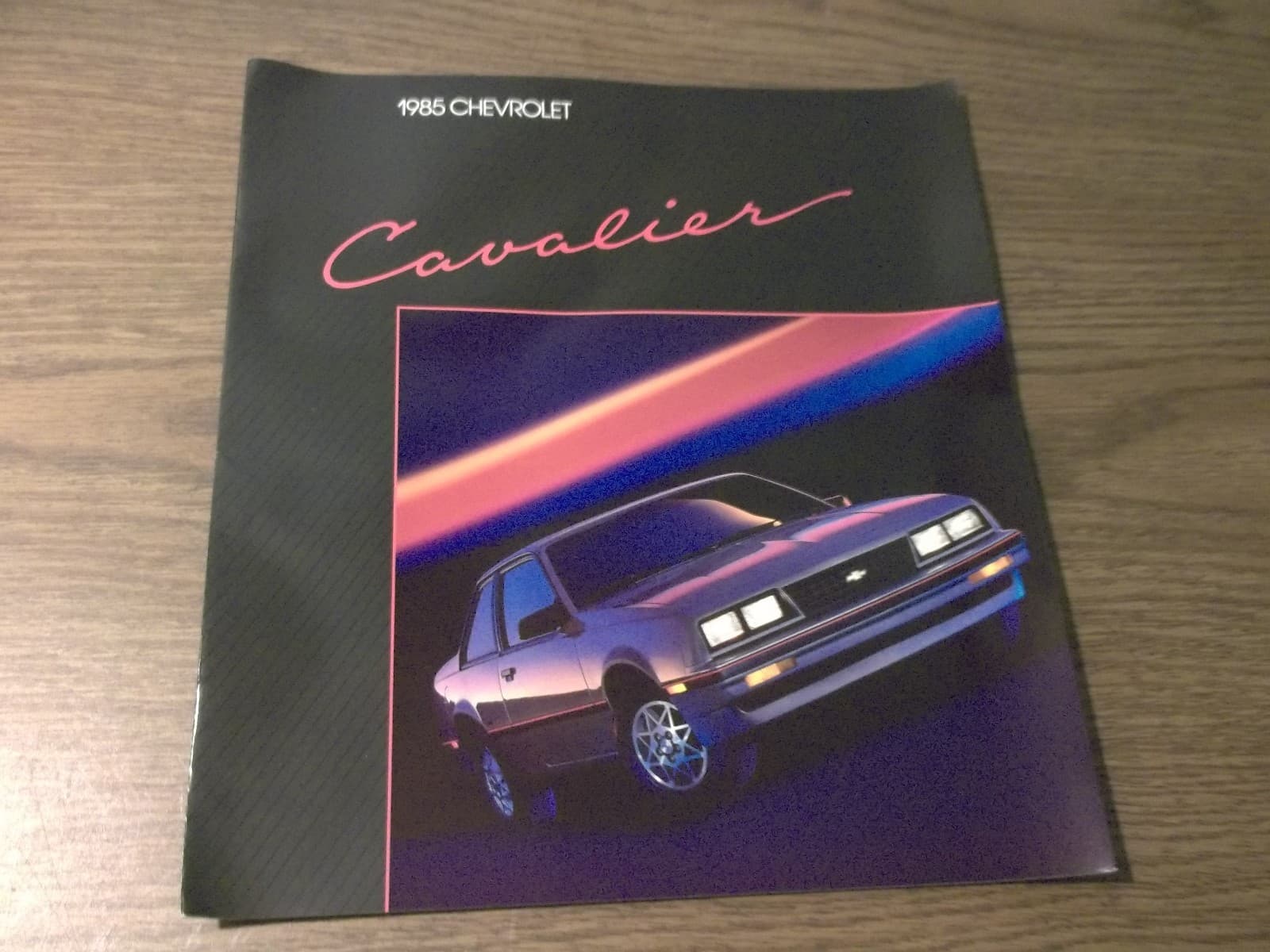 MINT 1985 CHEVROLET CAVALIER CHEVY BROCHURE 11" X 12"  15 PAGES (BOX 294)