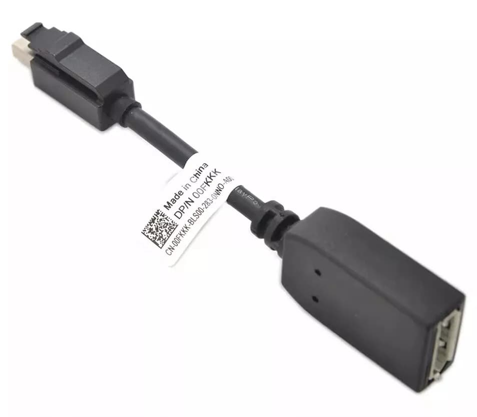 Lot New For Dell Mini DP to DP Display Port Adapter Cable 00FKKK 0FKKK