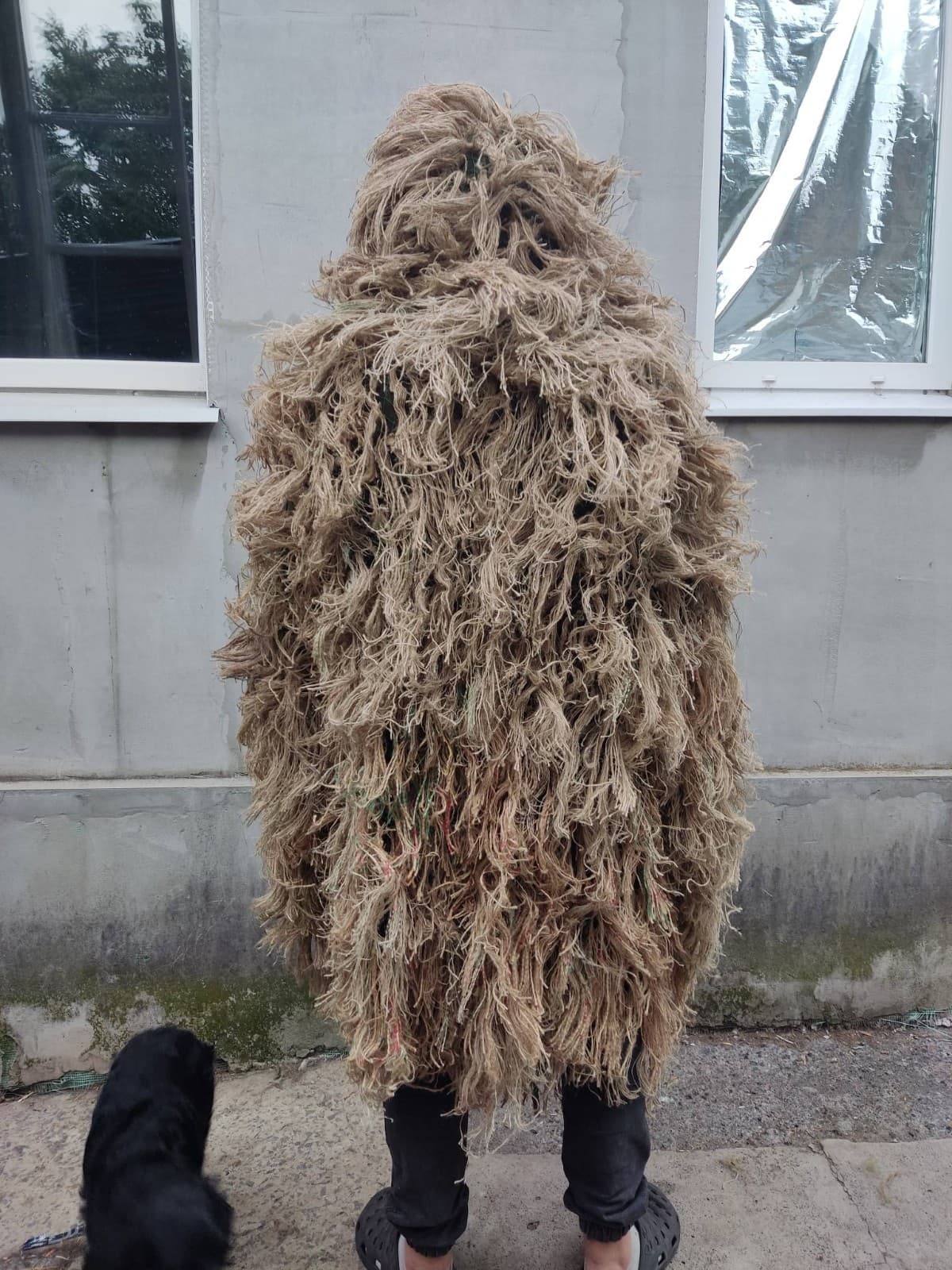 Kikimora camouflage poncho 2025 handmade 2