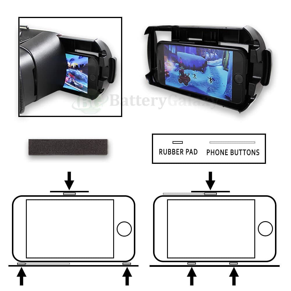 NEW! 3D Virtual Reality VR Glasses Goggles for Phone Google Pixel / Pixel XL 5