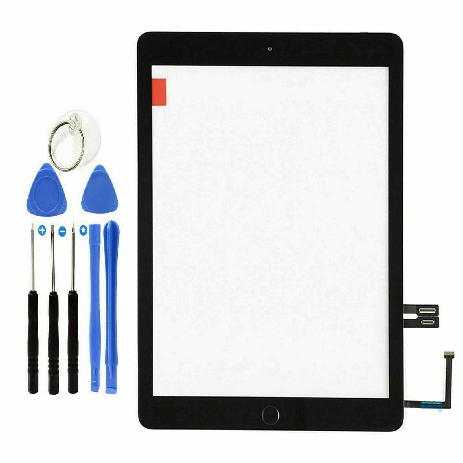For iPad 6 6th Gen A1893 A1954 Touch Screen Digitizer Replacement + IC Black 2