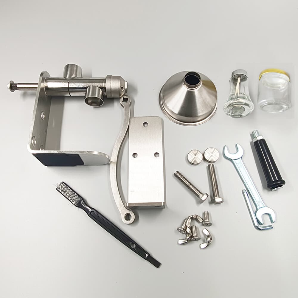 Oil Mill Peanuts Expeller Extractor Stainless Steel New Manual Oil Press Machine 4