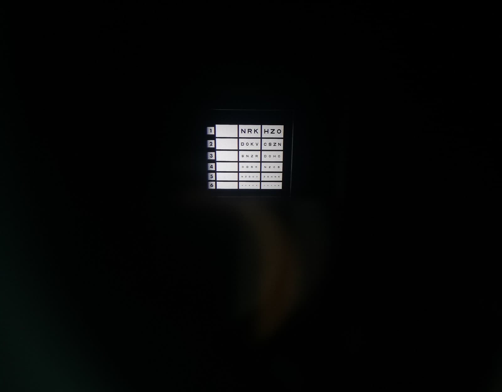 HONEYWELL TITMUS V4 VISION SCREENER WITH REMOTE CONTROL 6