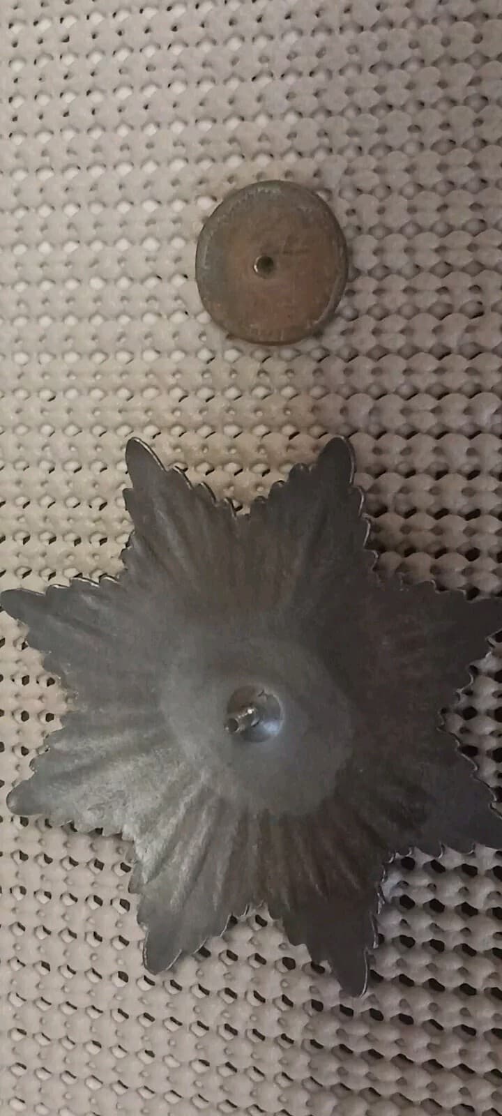 Antique Polish Order of St. Stanislaus Silver Breast Star WWI J. Knedler Warsaw 6