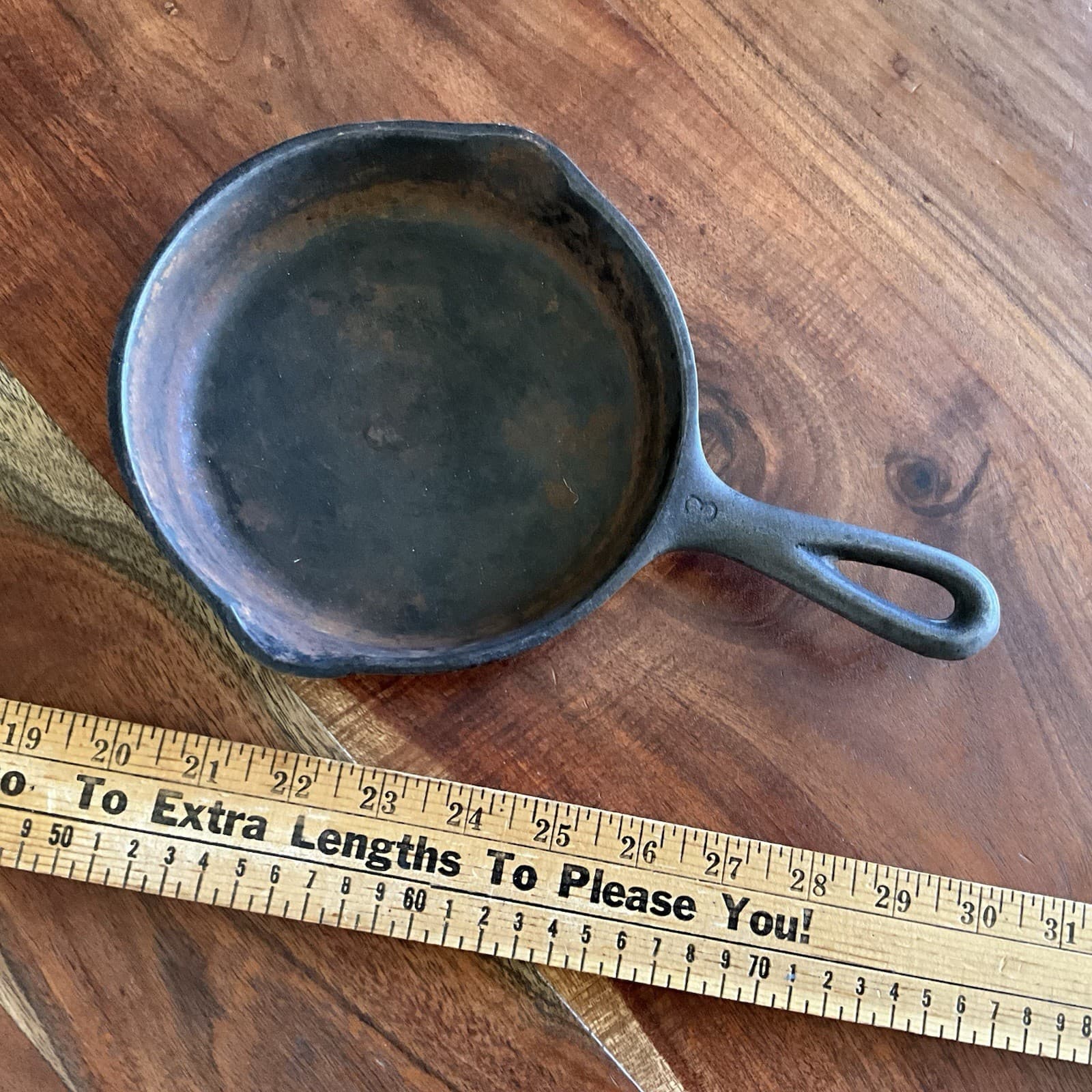 Antique Wagner Ware Sidney -0- 1053P Cast Iron Skillet Vintage Cookware 🍳🔥