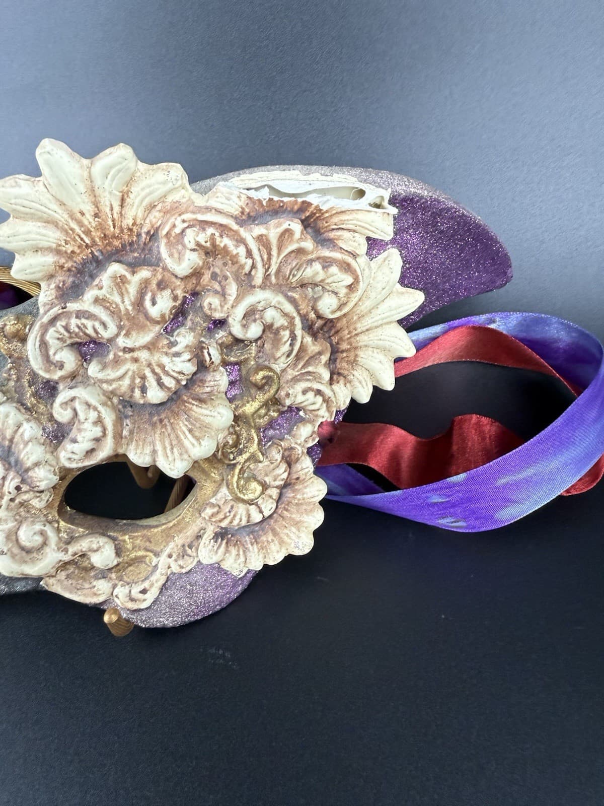 Katherine's Collection MASQUERADE MASK MARDI GRAS Resin Mask 5