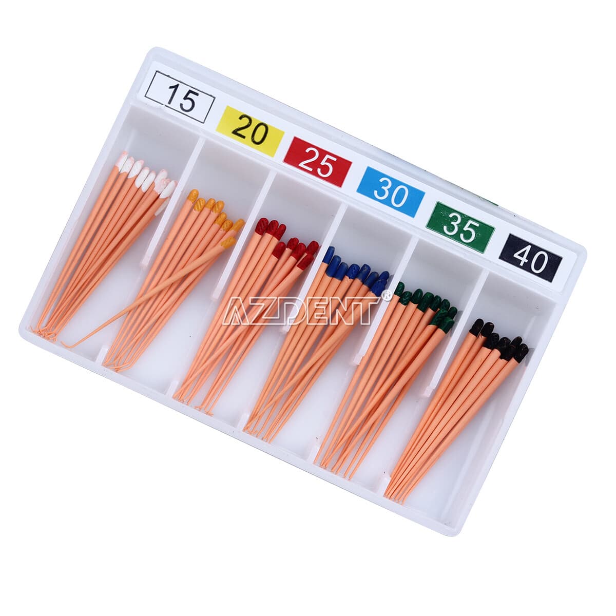 AZDENT Dental Endodontic Root Canal Gutta Percha Points/Absorbent Paper Points 2