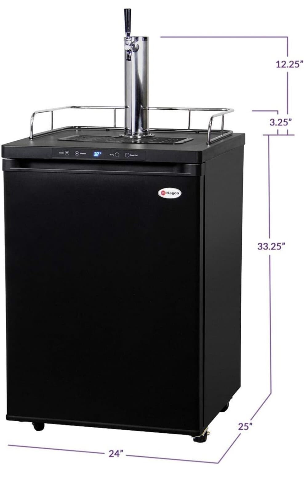 Kegco 5.6 Cu.ft Cold Brew Coffee Dispenser (New) 5