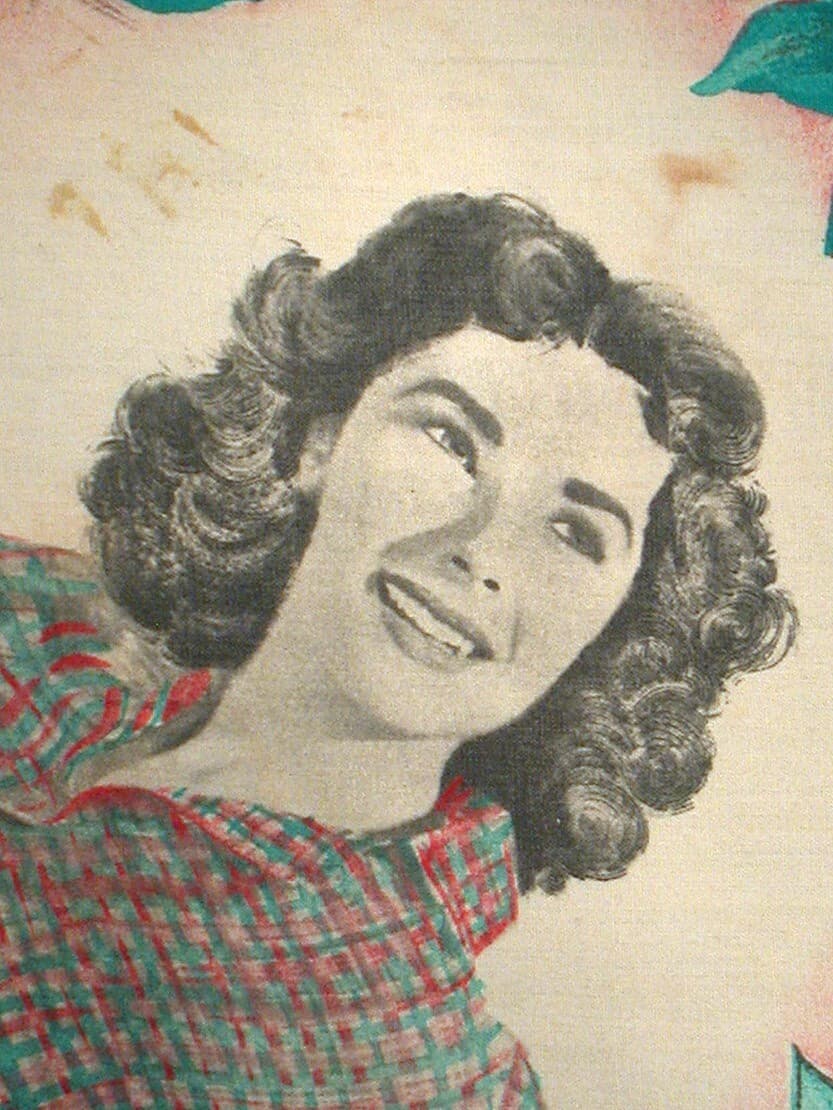 1940s Elizabeth Taylor Original Bandana Picture Scarf Movie Star Film Actress 3