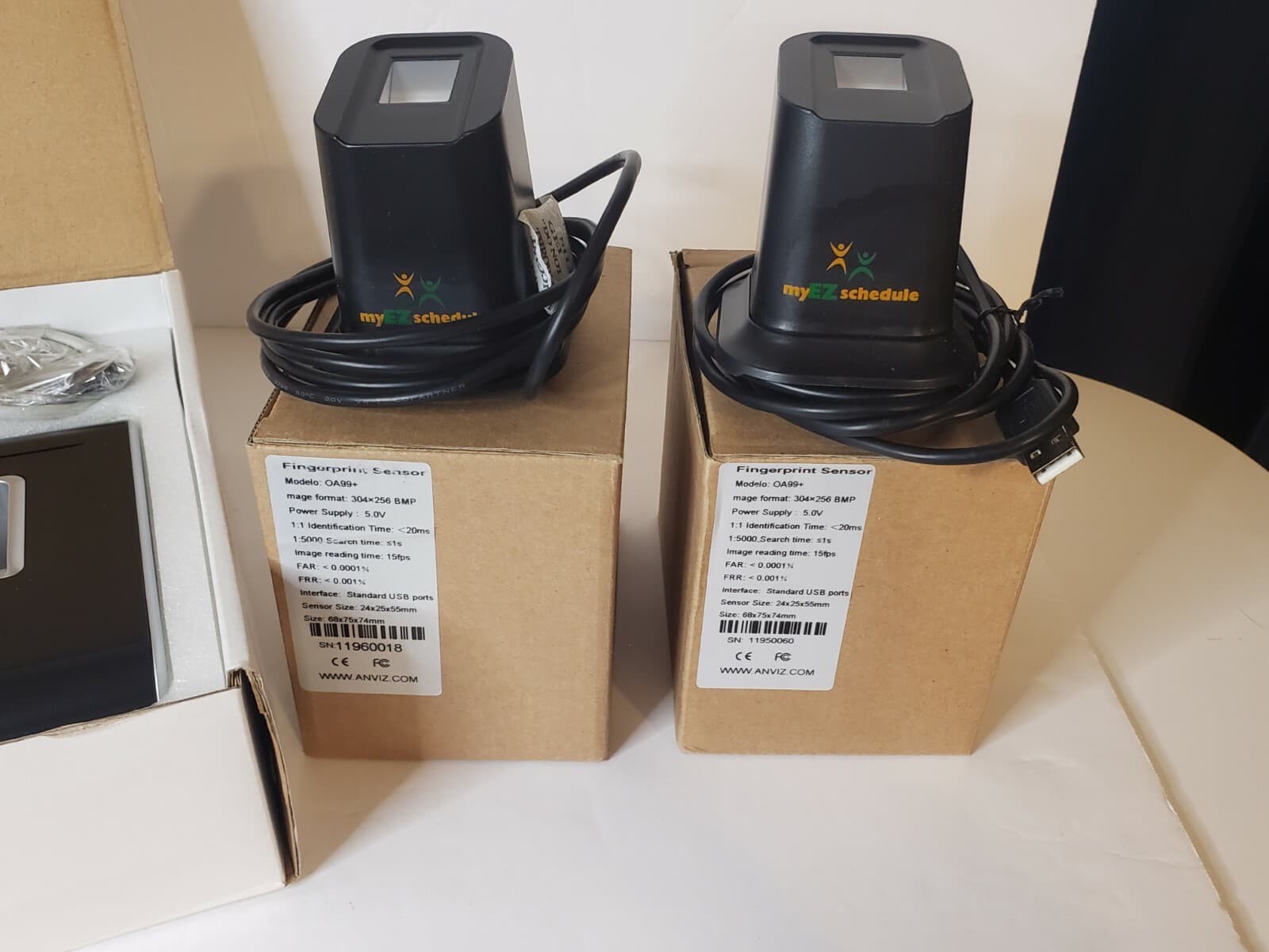 ANVIZ OA280 Fingerprint Time Attendance Access Control System + 2 Bonus Sensors 5