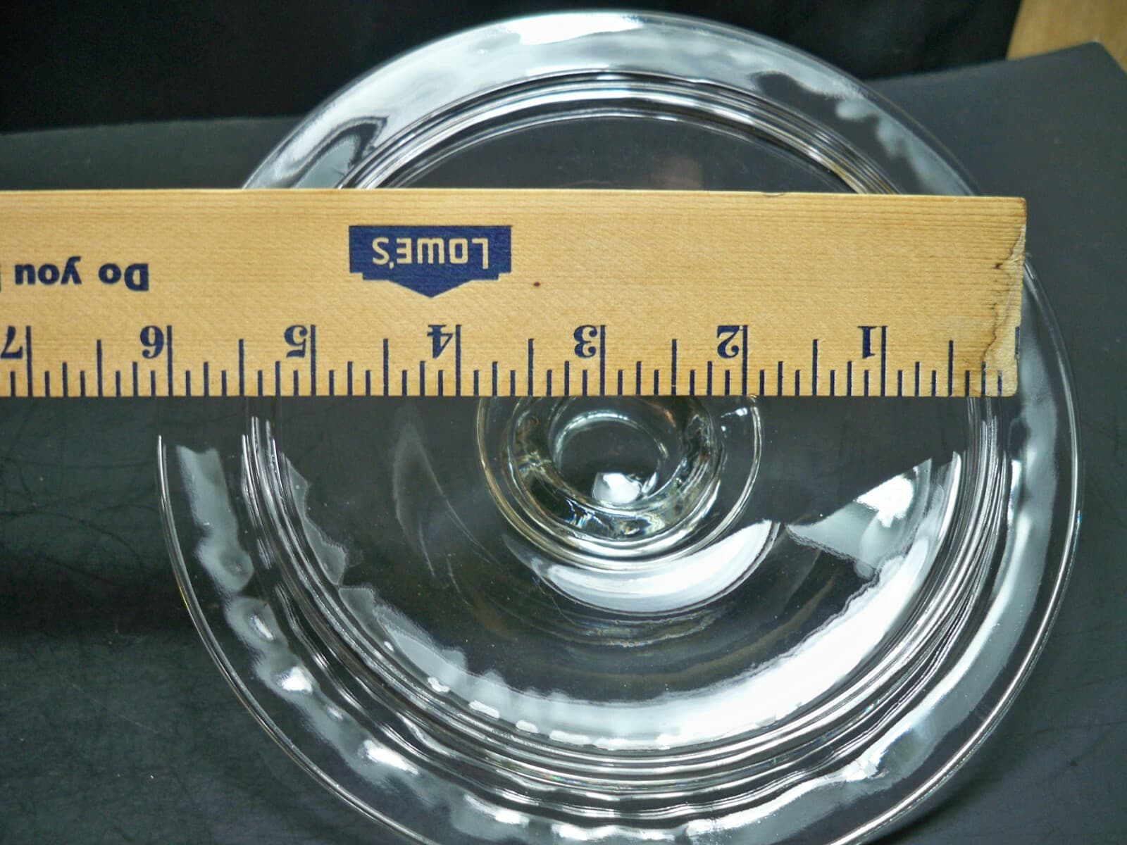 Planters Peanut Toms Lances Hersheys Glass Snack Jar 7” X 5 1/2” Replacement Lid 5