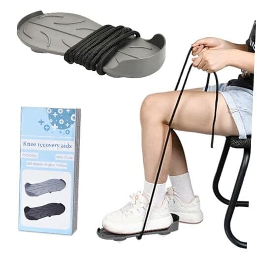 Knee Glider for Replacement, Leg Exerciser and Rehabilitation Device for Grey