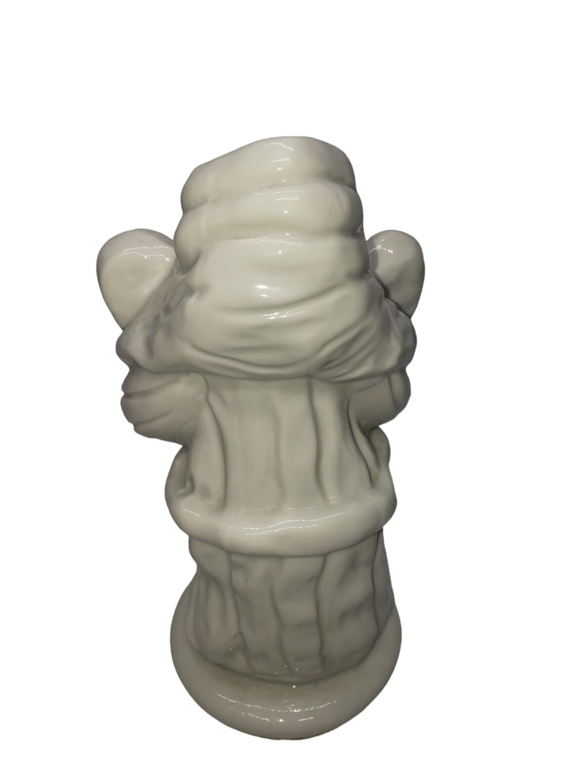 Vintage Judaica Moses With Tablets Ceramic Statue By Jessie B. 4