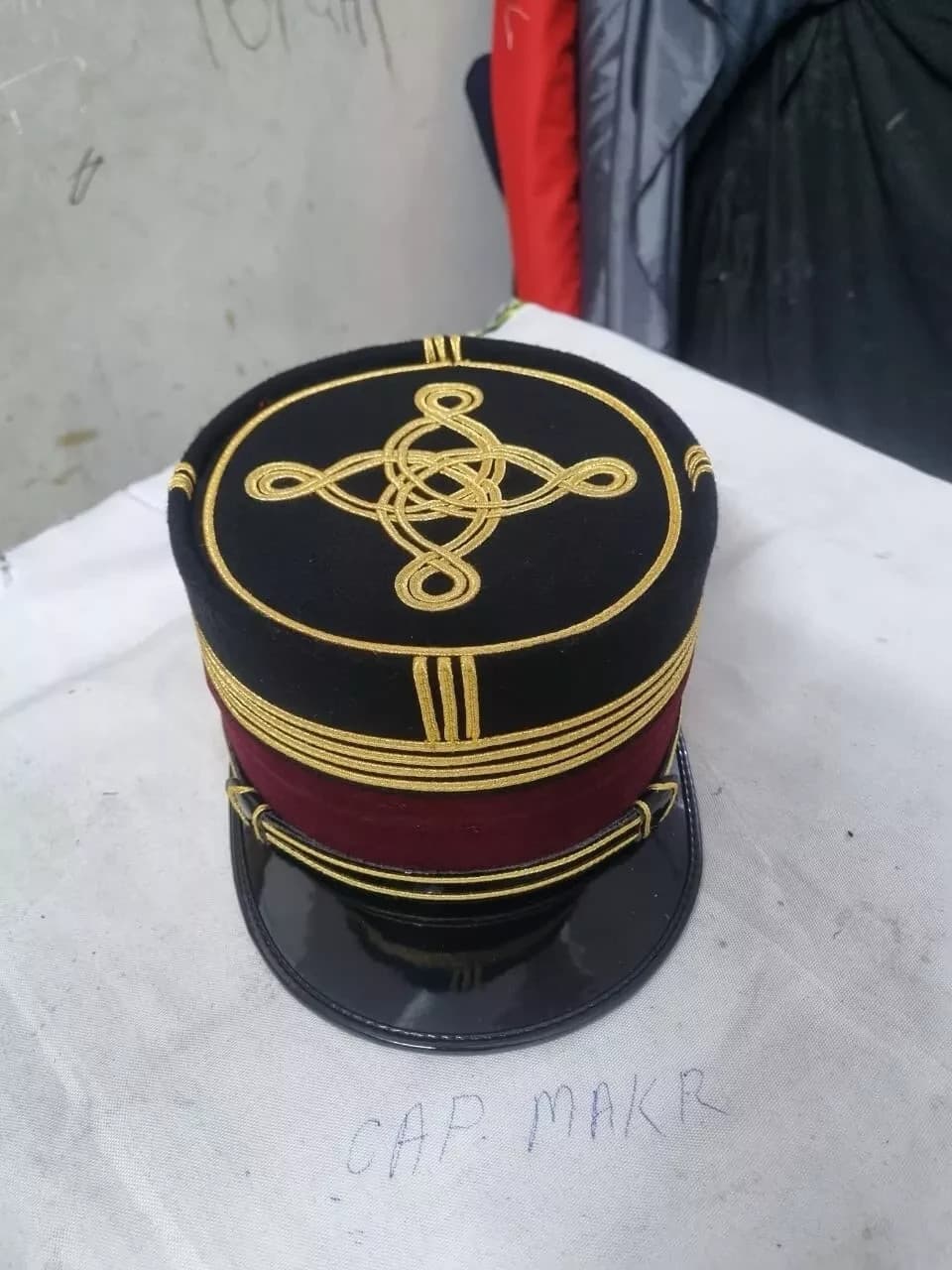 KÉPI "FOULARD" D'UN MÉDECIN PRINCIPAL DES COLONIES.reproduction cap