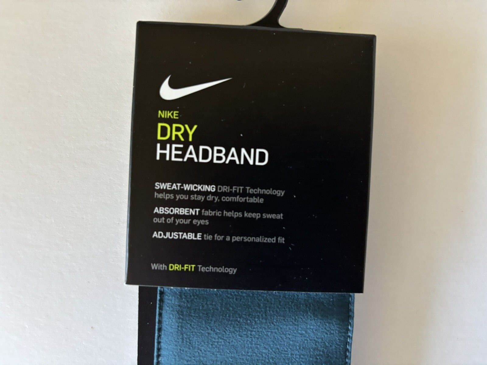 Rare Nike Head Tie Headband Nightshade / Canyon Gold Dri-FIT  Tennis Basketball 4