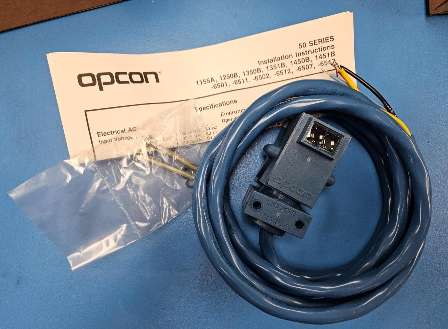 1450B-6511 Photoelectric Sensors REFLEX,SELF-CONTAINED,115VAC,CABLE, P/N 106854