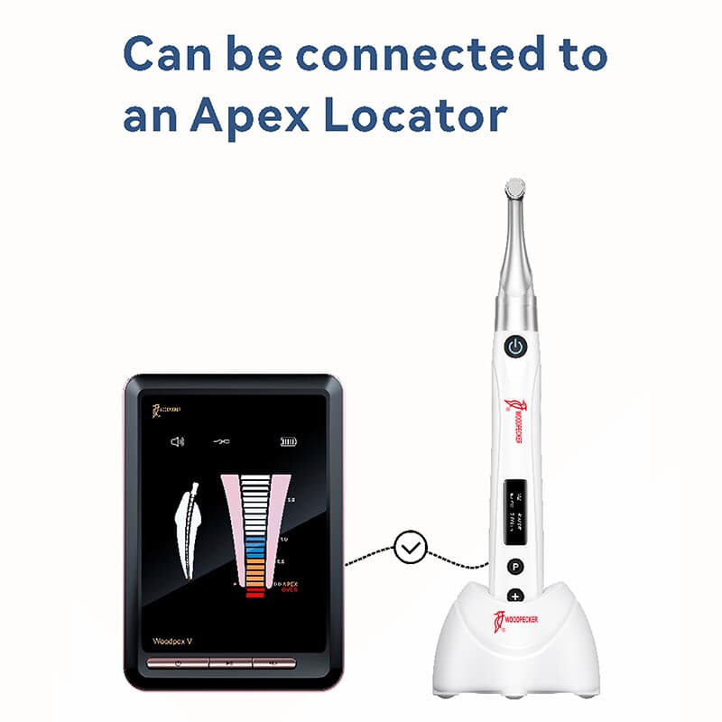 Woodpecker Endo Free Dental Brushless Endo Motor with 6:1 Contra Angle ATR Mode 5