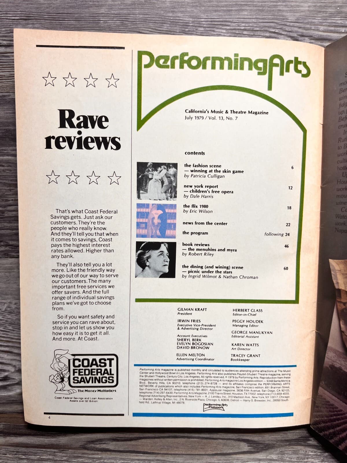 BELLS ARE RINGING, PROGRAM, AUGUST 1979 2