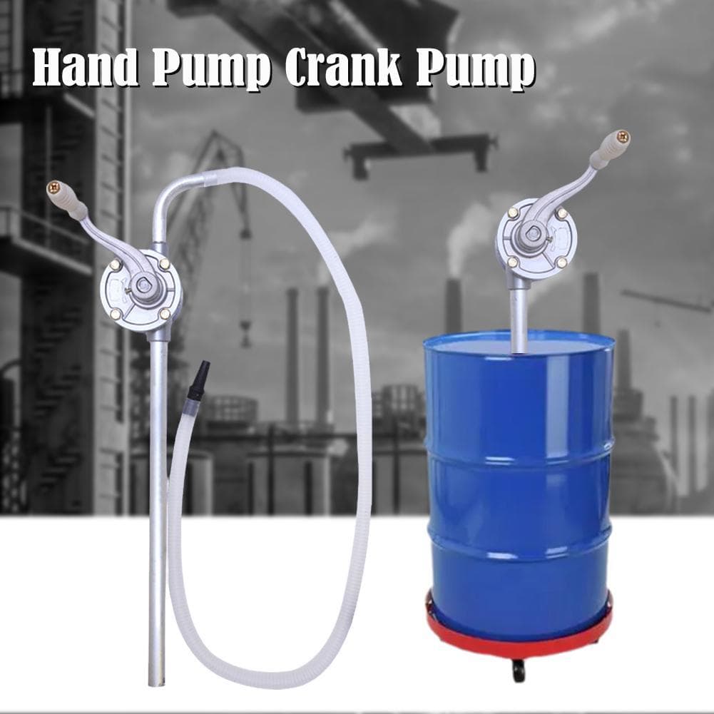 Drum Rotary Barrel Pump Hand Crank Fuel Oil Gas Transfer Pump |β ξт ;ε D4P7 L4D2