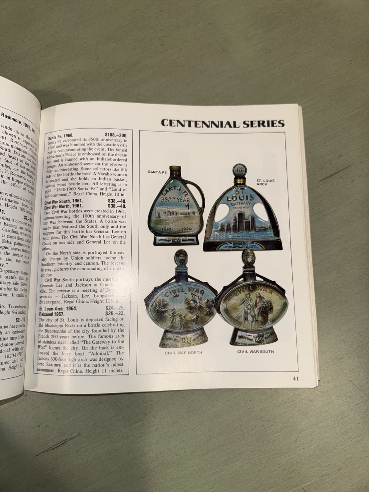 Jim Beam's Bottles Book ID Price Guide 1971 1972 Combura Avery 2/$5000 Photos 3