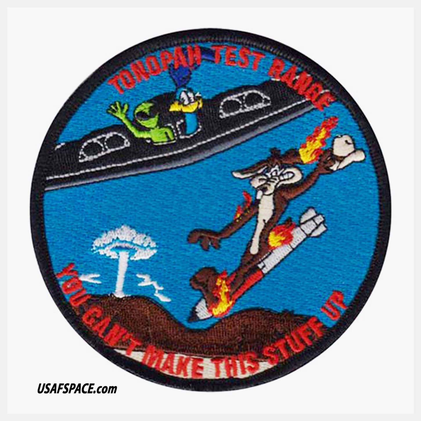 USAF TONOPAH TEST RANGE TTR -YOU CAN'T MAKE THIS  STUFF UP- B61-12 - VEL PATCH 2