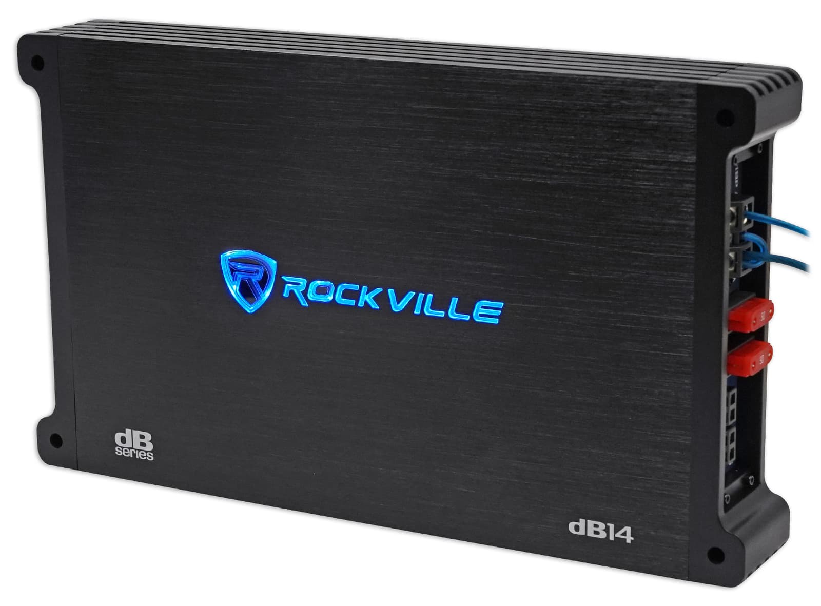 Rockville dB14 4000 Watt Peak/1000w RMS Mono 2 Ohm Amplifier Car Audio Amp 2