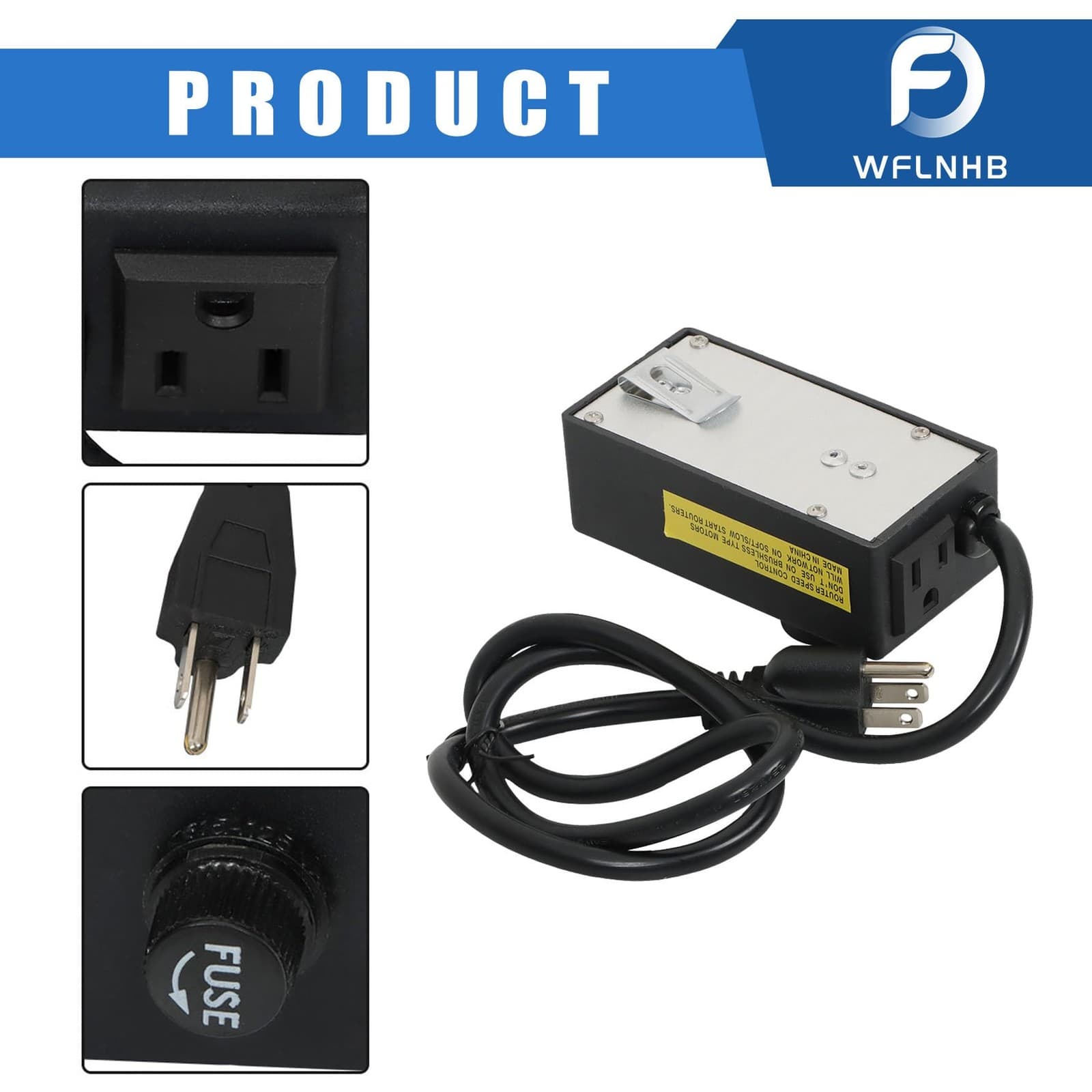 Variable Speed Controller for Router Fan Motor Rheostat AC 1500W / 120 Volt /... 6