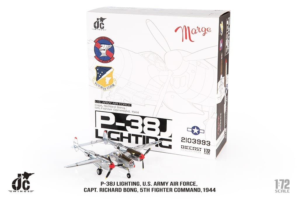 P-38J, USAAF, 5th Fighter Command, 1944, Reg: 42-103993, 1/72, JCW-72-P38-003