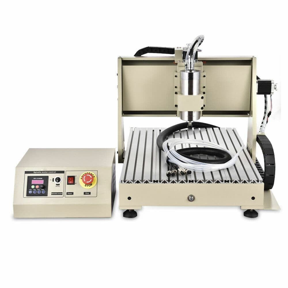 1500W USB 4 Axis CNC 6040Z Router Engraving Carving Milling Machine & Controller 3