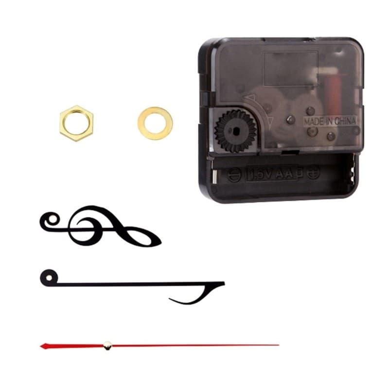 Customizable Clock Movement Kits Long Shaft Quiet Quartzs Mechanism and Hand Set