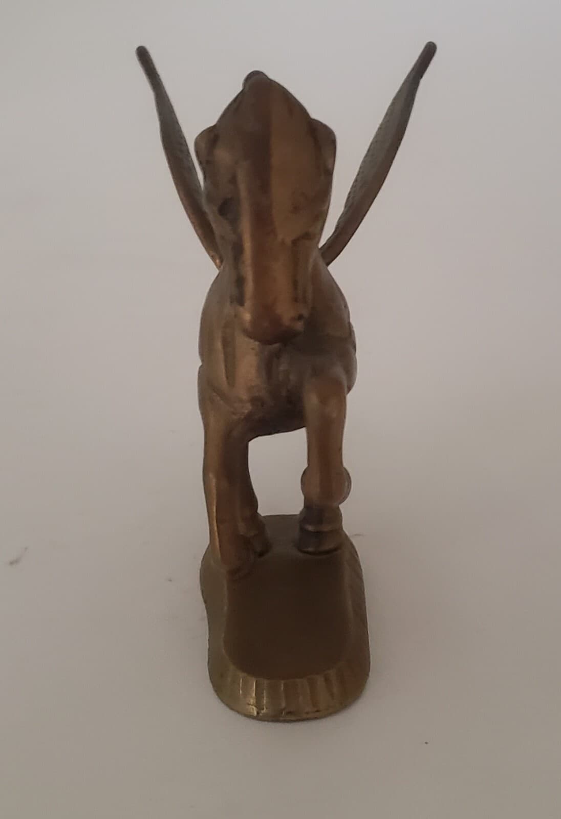 Vintage Solid Brass Pegasus Winged Mythical Flying Horse 5