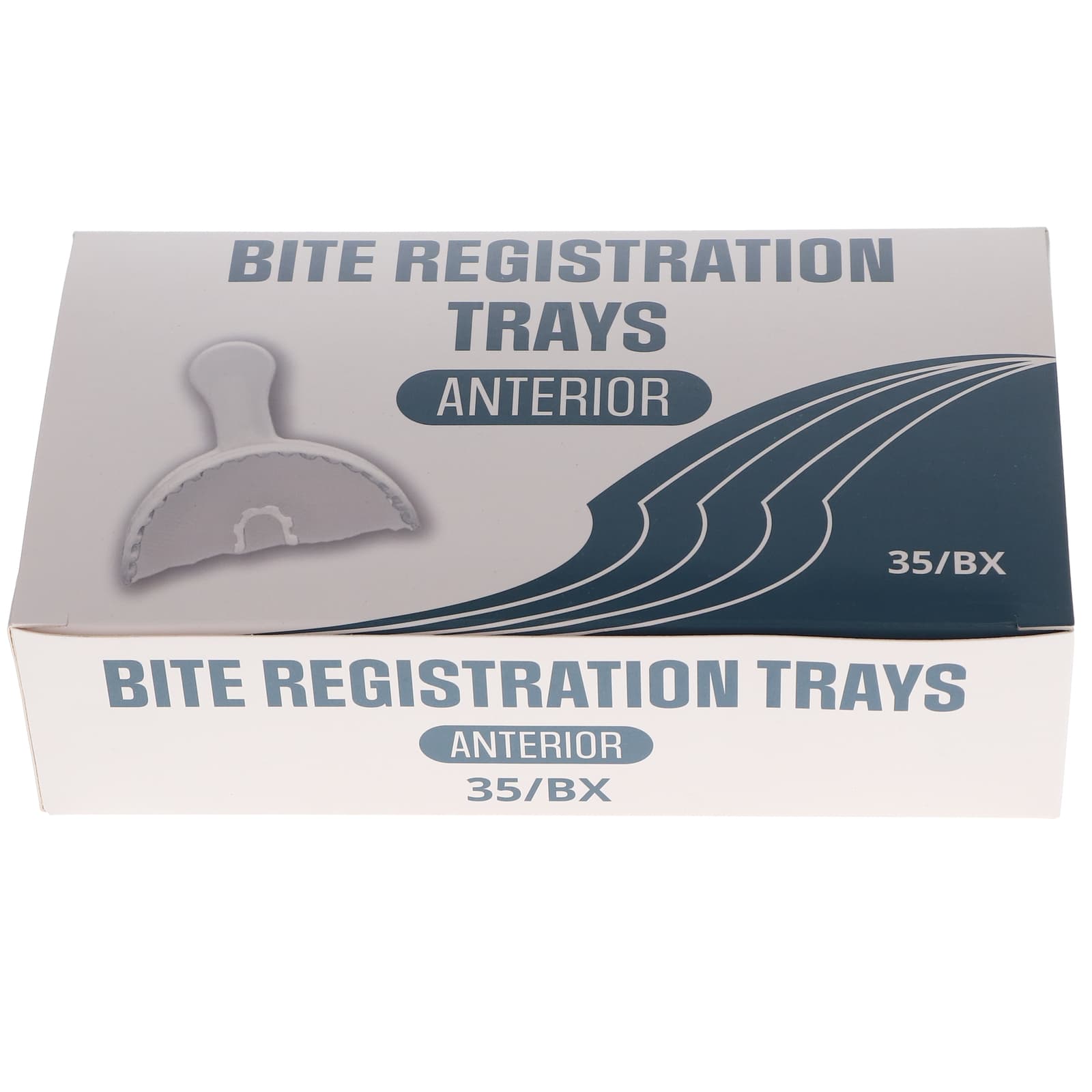 House Brand Dentistry 108115 Bite Registration Dental Trays Anterior 35/Pk 5