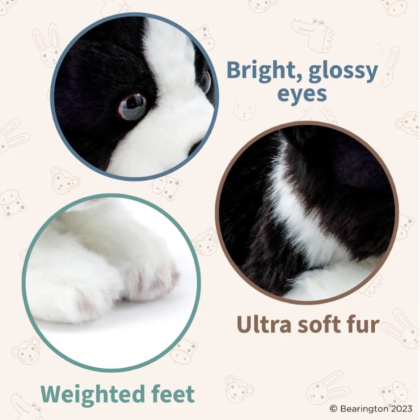 ✤ New BEARINGTON COLLECTION Plush Toy BORDER COLLIE Sheepdog Soft Cuddle Dog 4