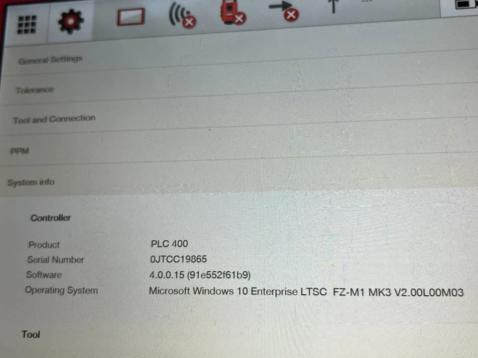 HILTI PLC 400 LAYOUT TABLET FOR POS 180 & POS 150 ROBOTIC SYSTEMS - PLC-400 4