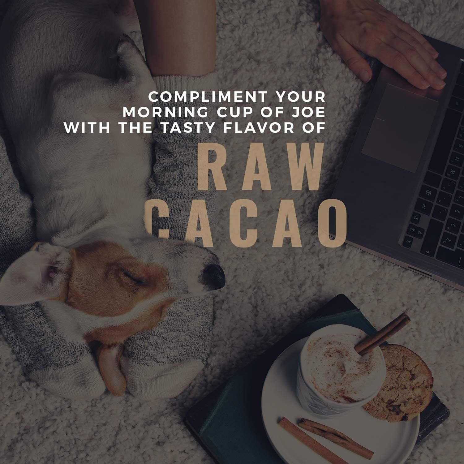 Cacao en polvo organico 1 libra Sin azucar Superalimento de primera calidad 6