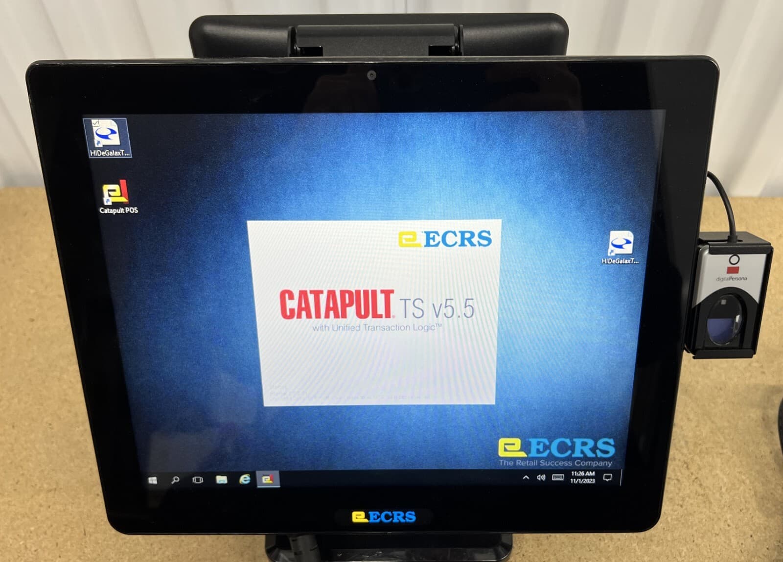 ECRS Freedom Panel, Touchscreen POS ,Biometric Scanning & Powered USB 2