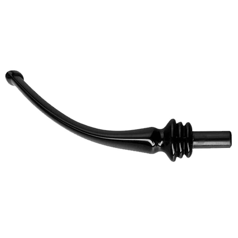 1X Bent Curved Pipe Stem Acrylic Stem Mouthpiece Replacement For Tobacco Pipe 3