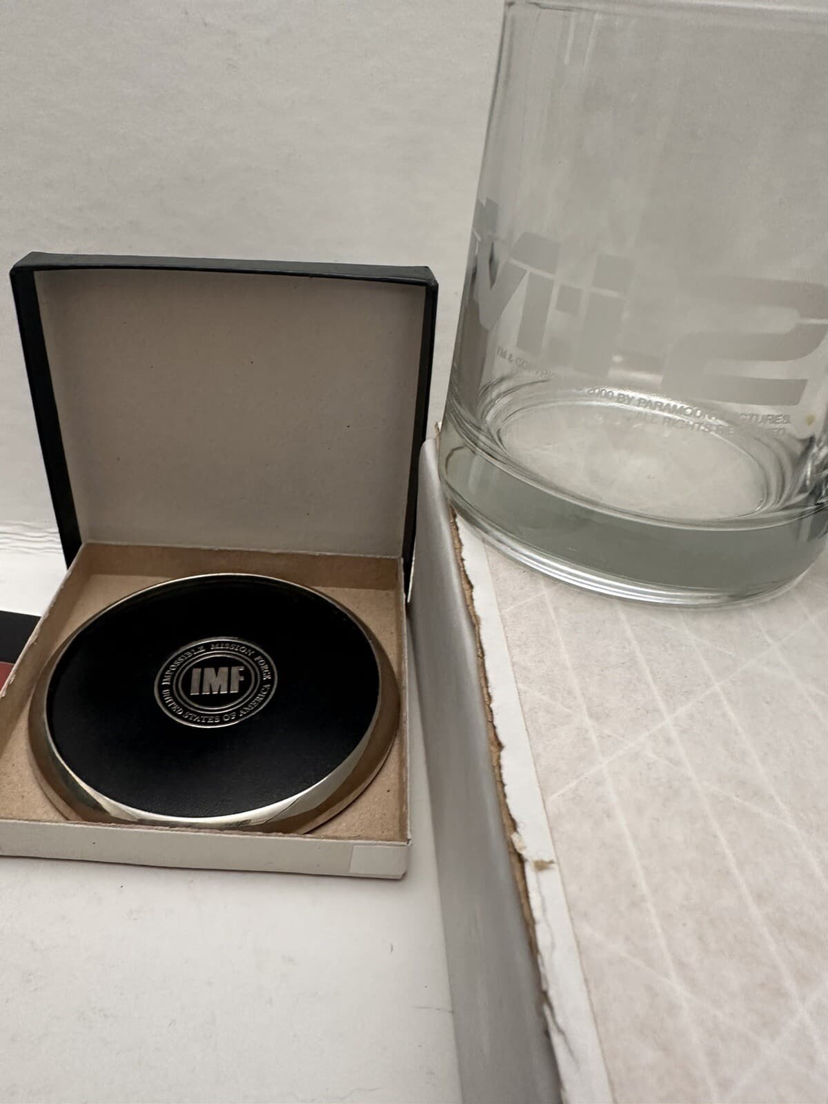 2000 Paramount Pictures Mission Impossible 2 Coffee Mug, Coaster, Car Etc. M:i-2 3