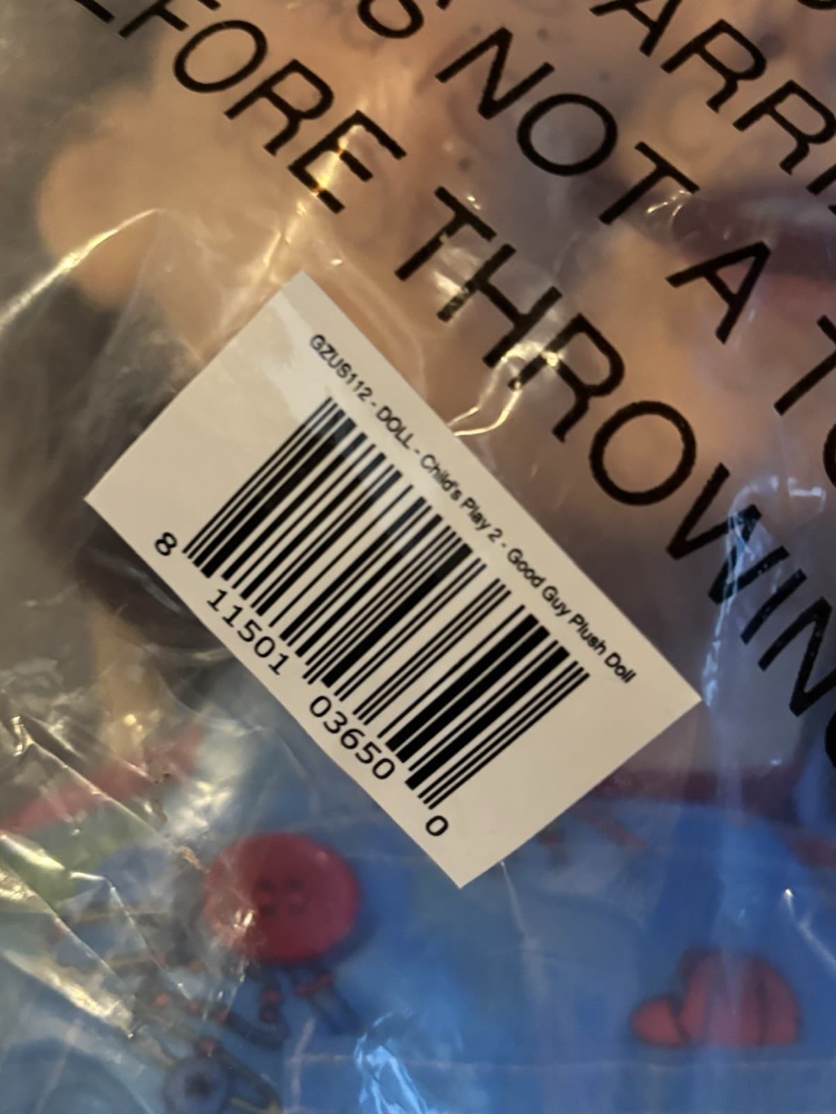 Trick Or Treat Studios Chucky Good Guys Plush Body Doll Brand New Case Fresh 4