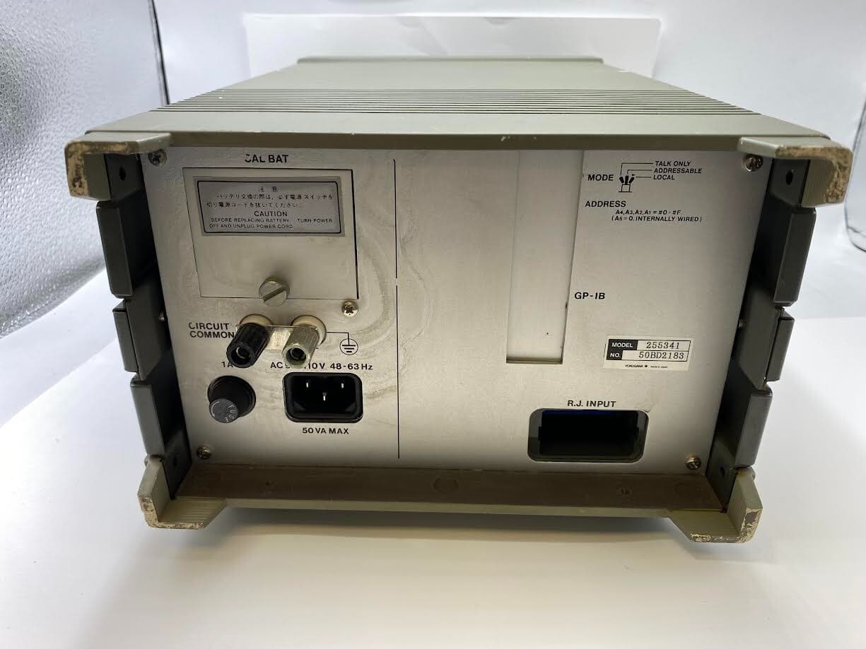 Yokogawa 2553 DC Voltage Current Standard 255341 4