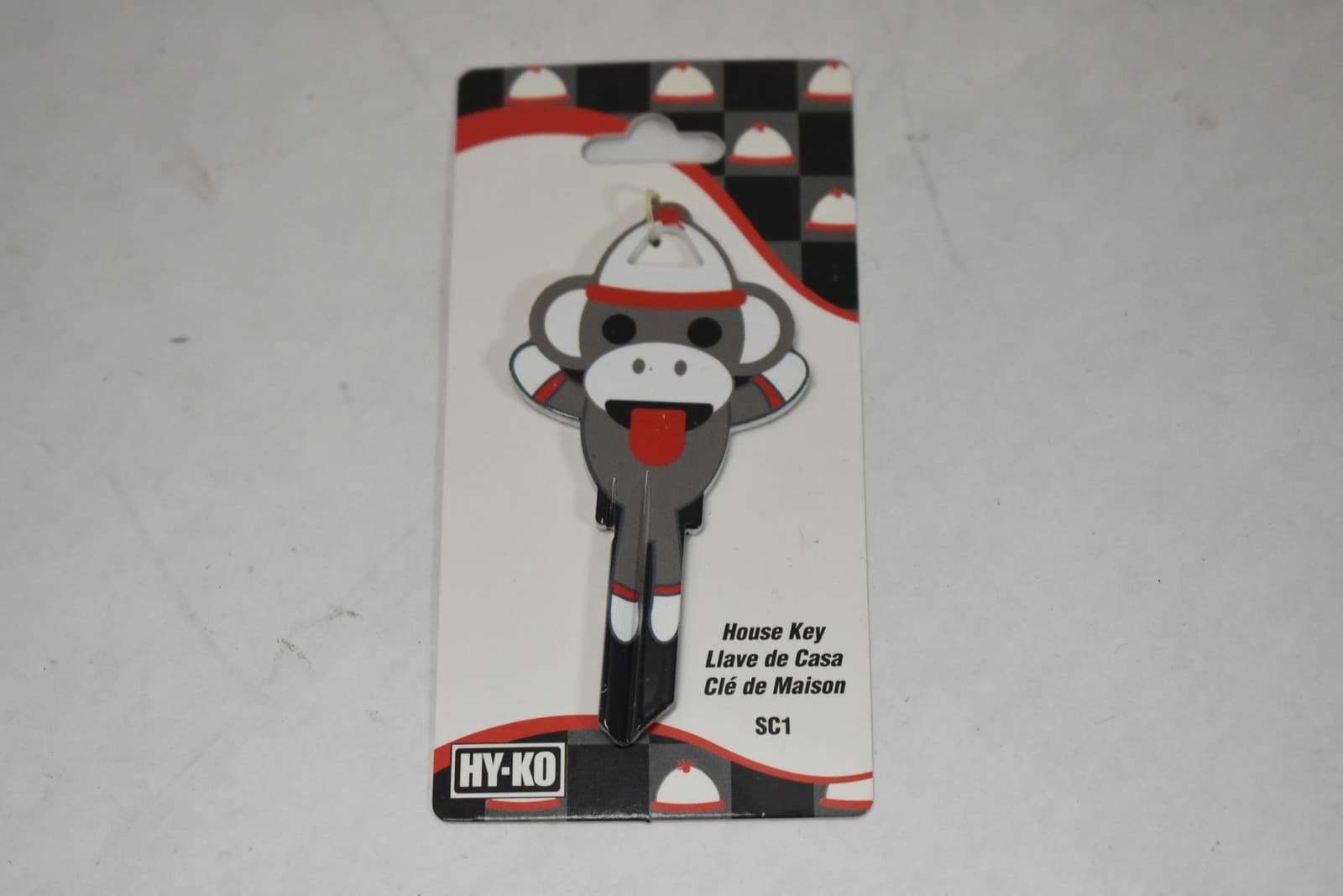 HY-KO Sock Monkey House Key Blanks SC1 KW1 Lot of 6 Fun Keys Schlage Kwikset 6