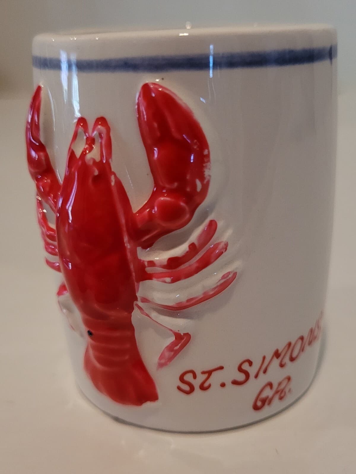 Vintage Souvenir Toothpick Holder ~ St Simons, Georgia