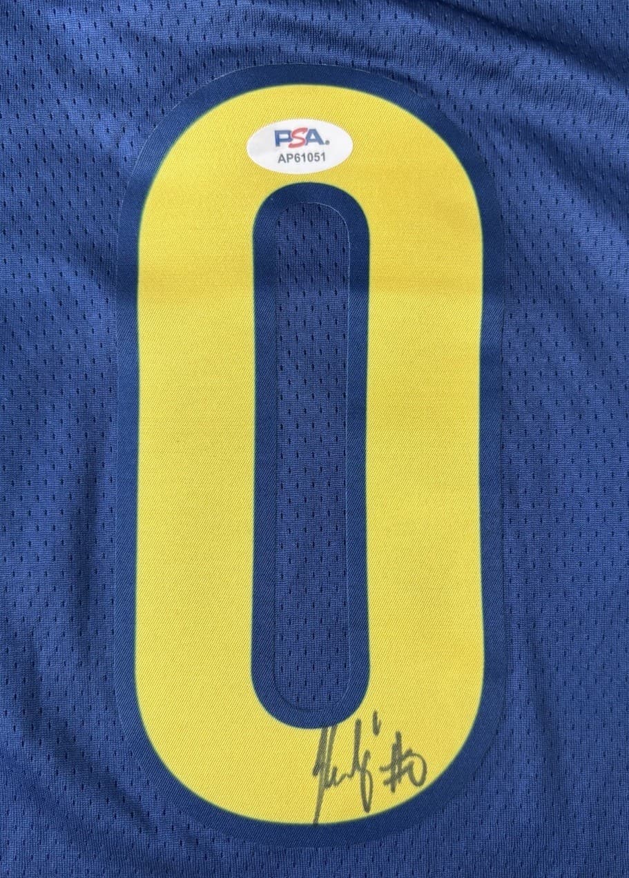 Kelsey Mitchell Signed Autographed WNBA Indiana Fever #0 Jersey PSA/DNA AUTO 3