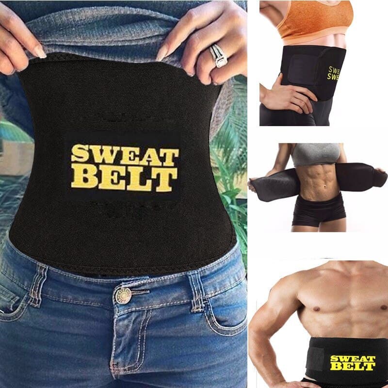 Waist Trimmer Exercise Wrap Belt Burn Fat Weight Loss Body Shaper BT1 5
