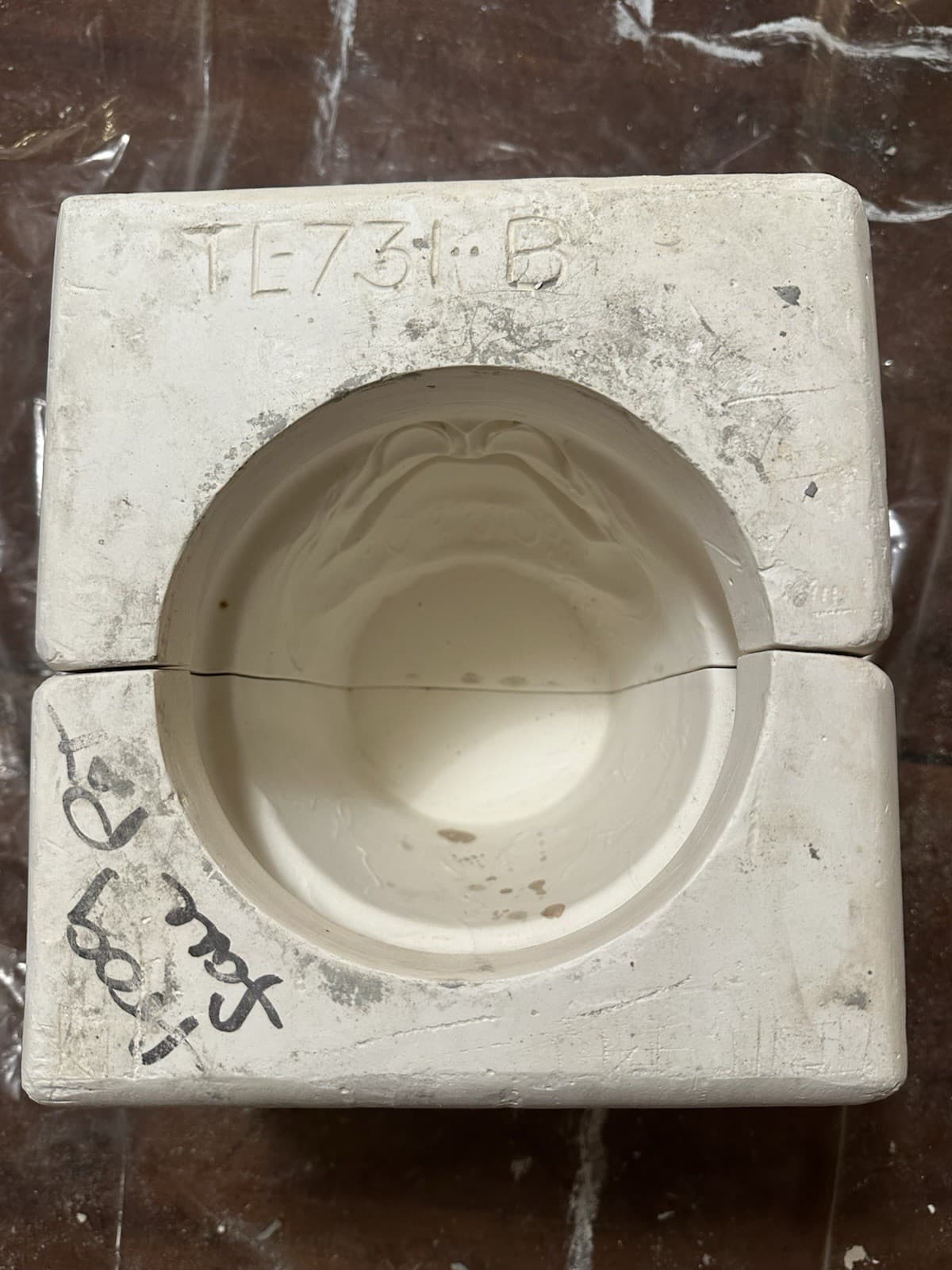 TL-Design MFG By Scioto Large Frog Pot TL-731B Ceramic Slip Mold See Photos! 3