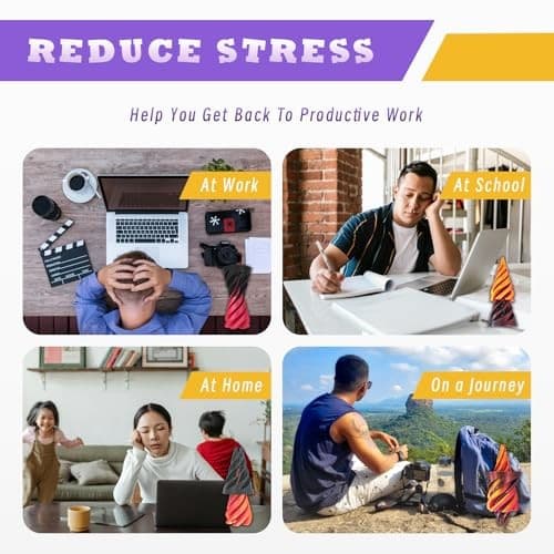 2 Pcs Impossible Pyramid Passthrough Fidget Toys,3D Printed Impossible...  6